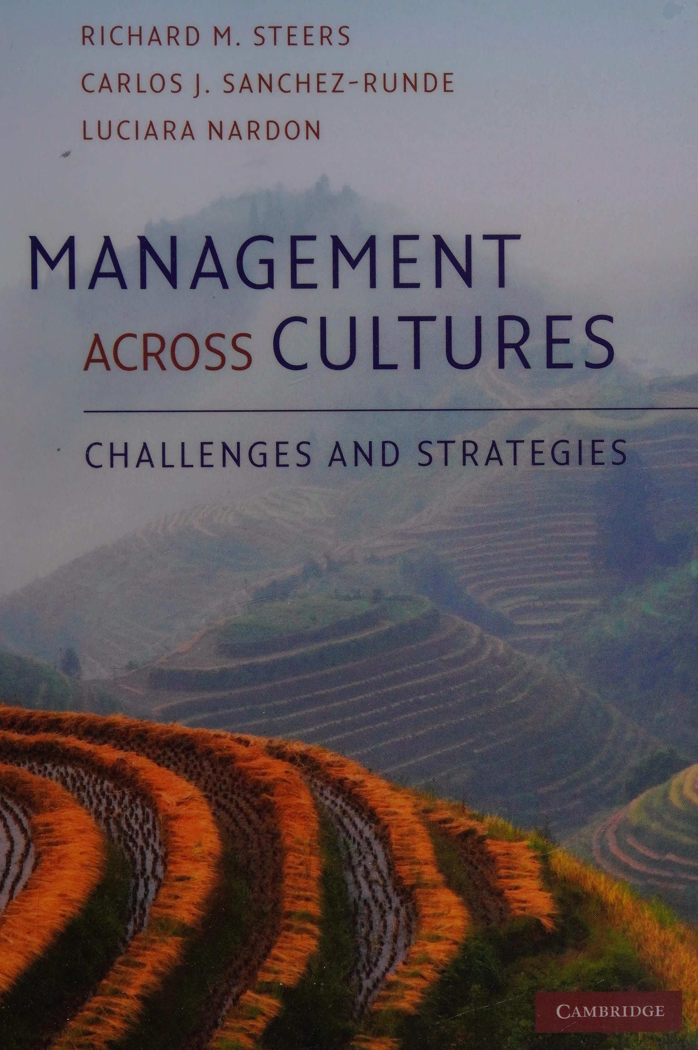 Management across cultures cover