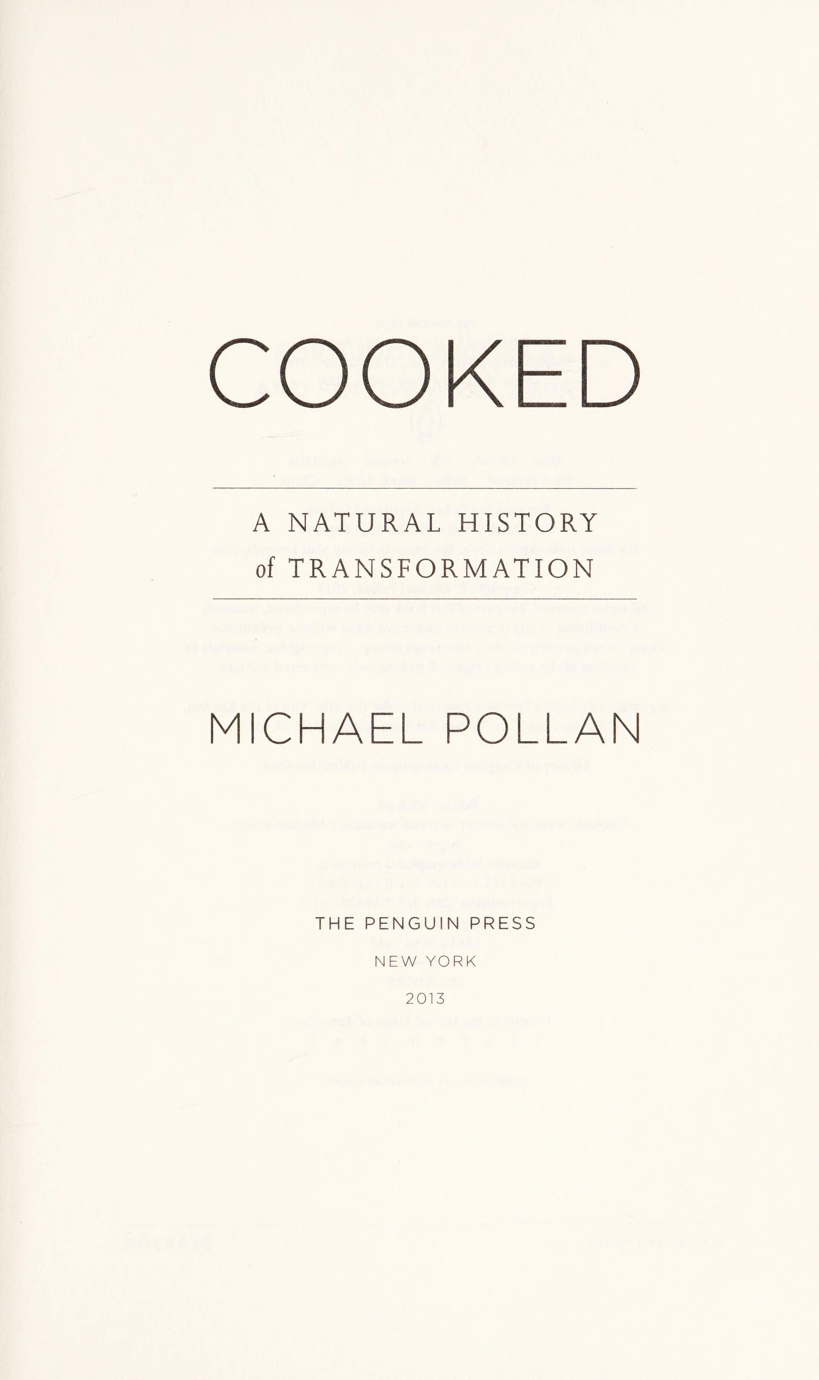 Cooked cover