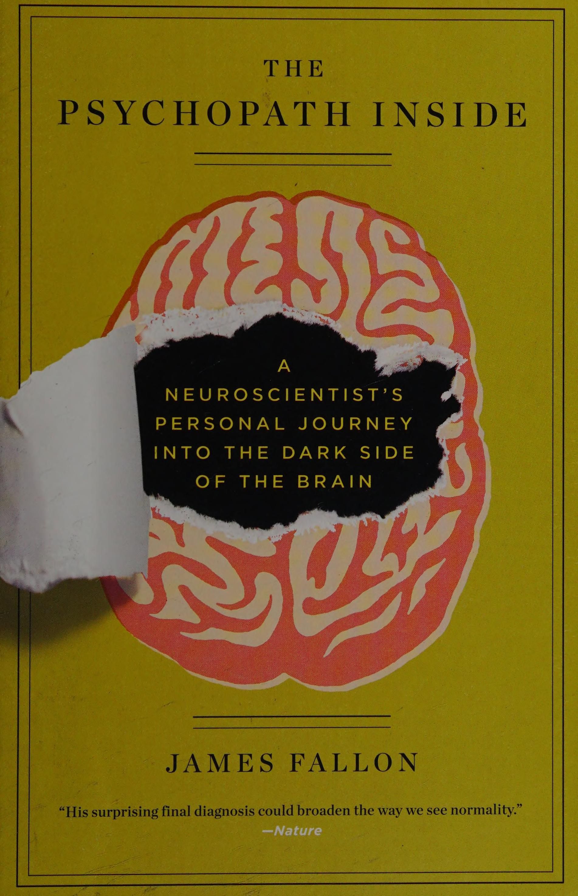 Psychopath inside cover