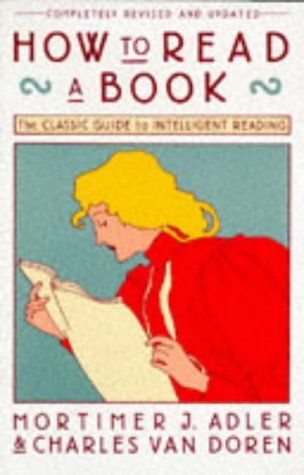 How to read a book cover