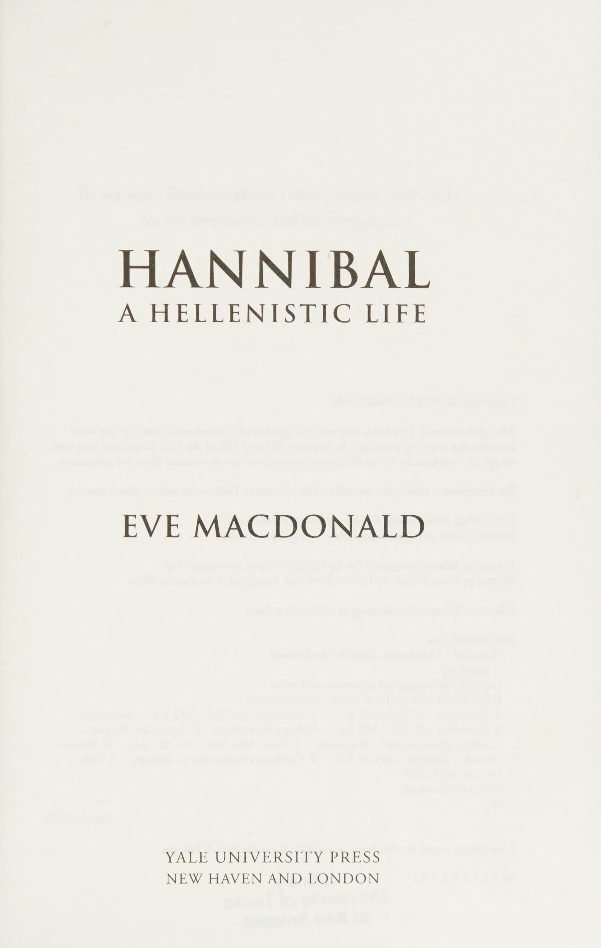 Hannibal cover