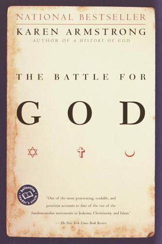 The battle for God cover