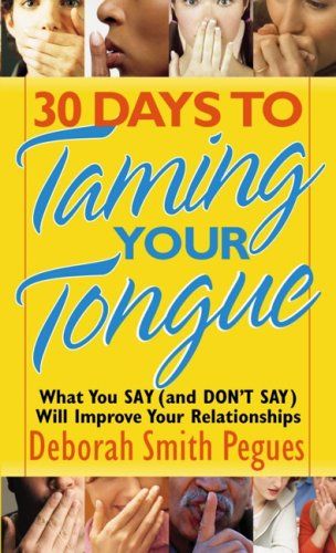 30 Days to Taming Your Tongue cover