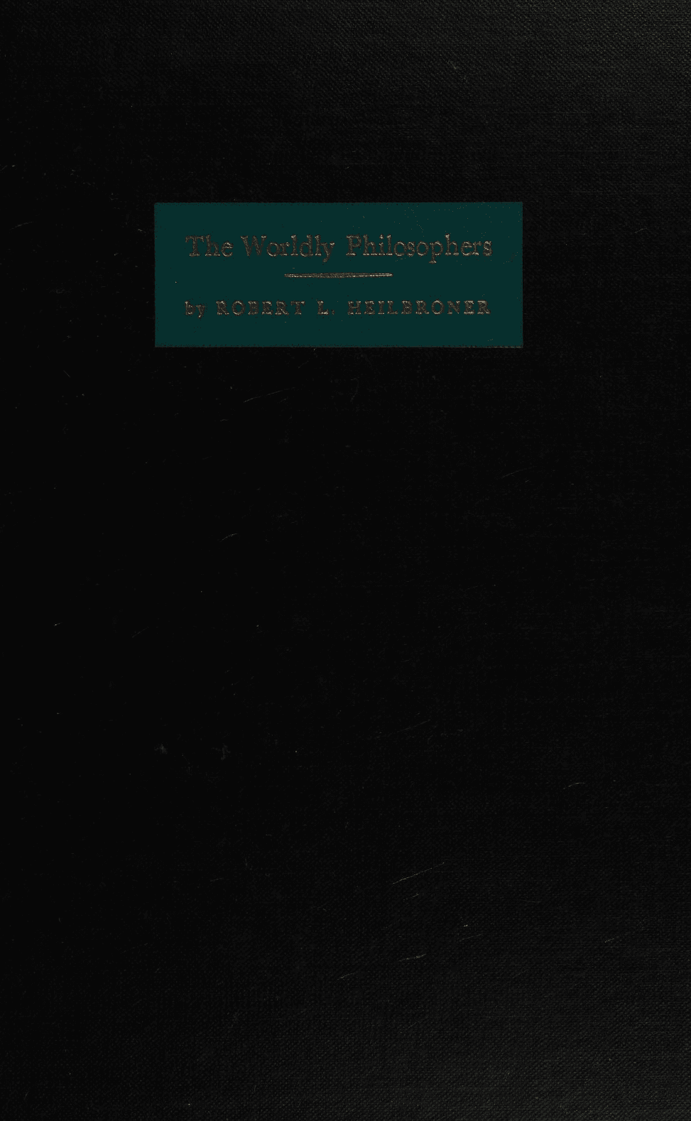 The worldly philosophers cover