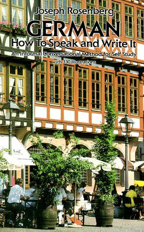 German, how to speak and write it cover