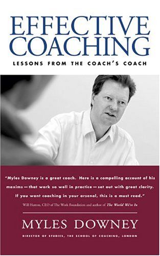 Effective coaching cover