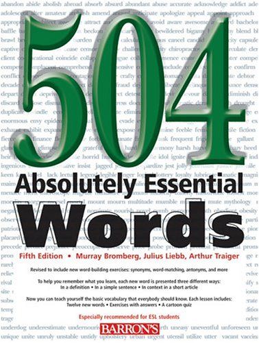 504 absolutely essential words cover