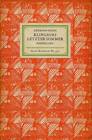 Klingsors letzter Sommer und andere Erzählungen cover