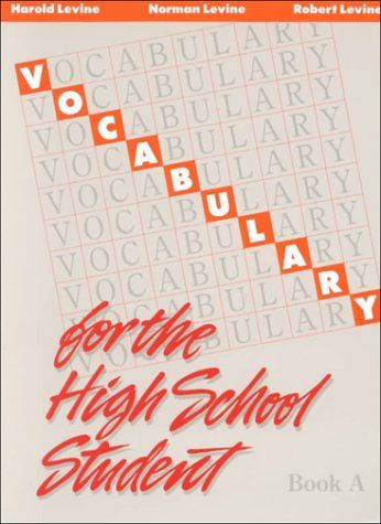 Vocabulary for the High School Student cover
