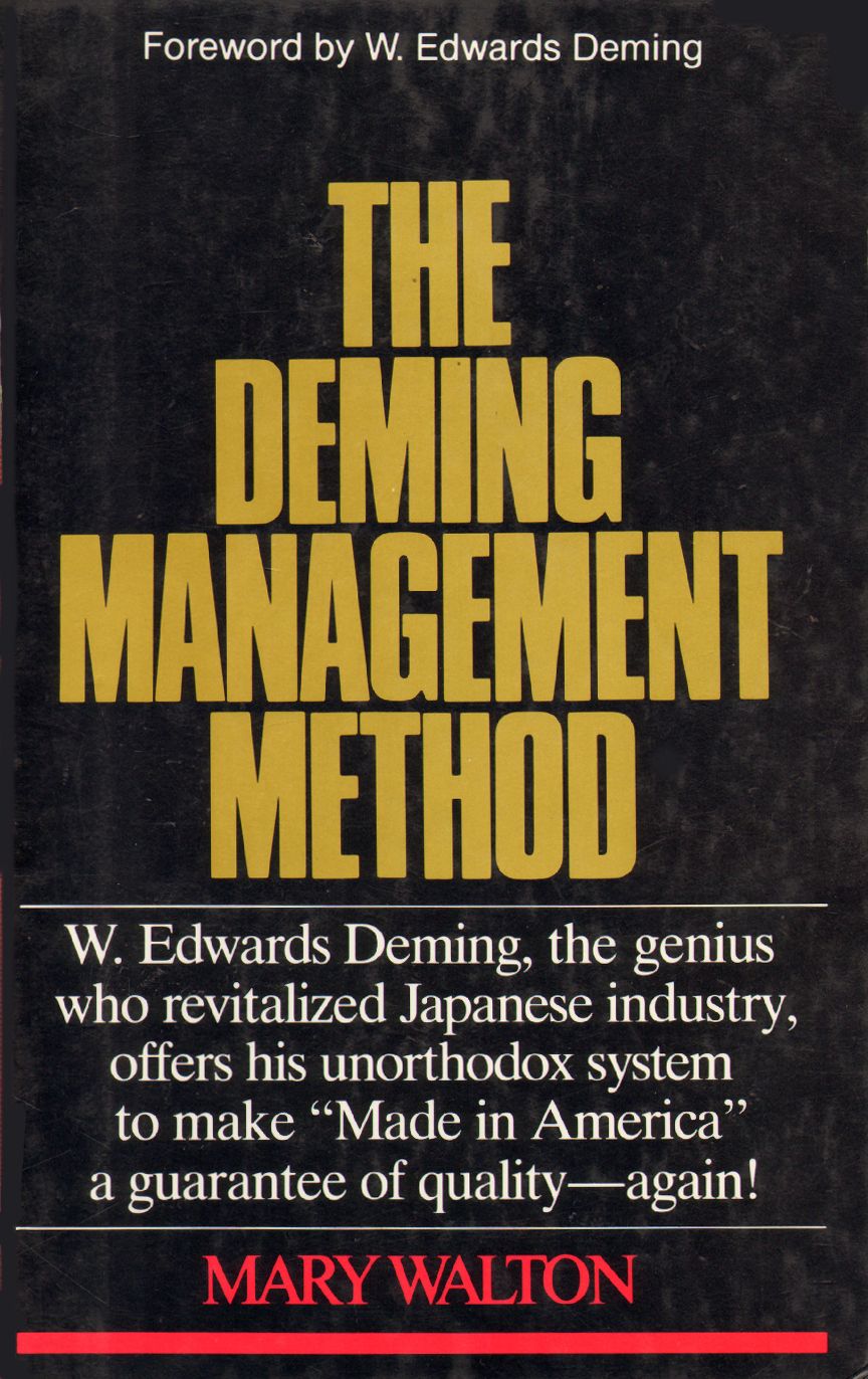 The Deming management method cover