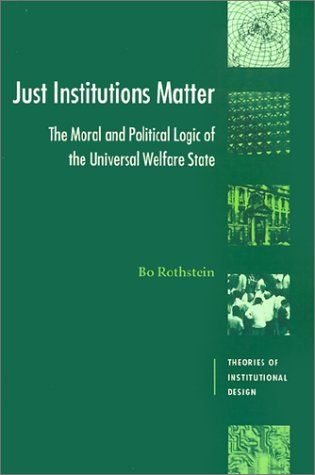 Just Institutions Matter cover