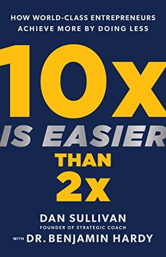 10X Is Easier Than 2X 封面