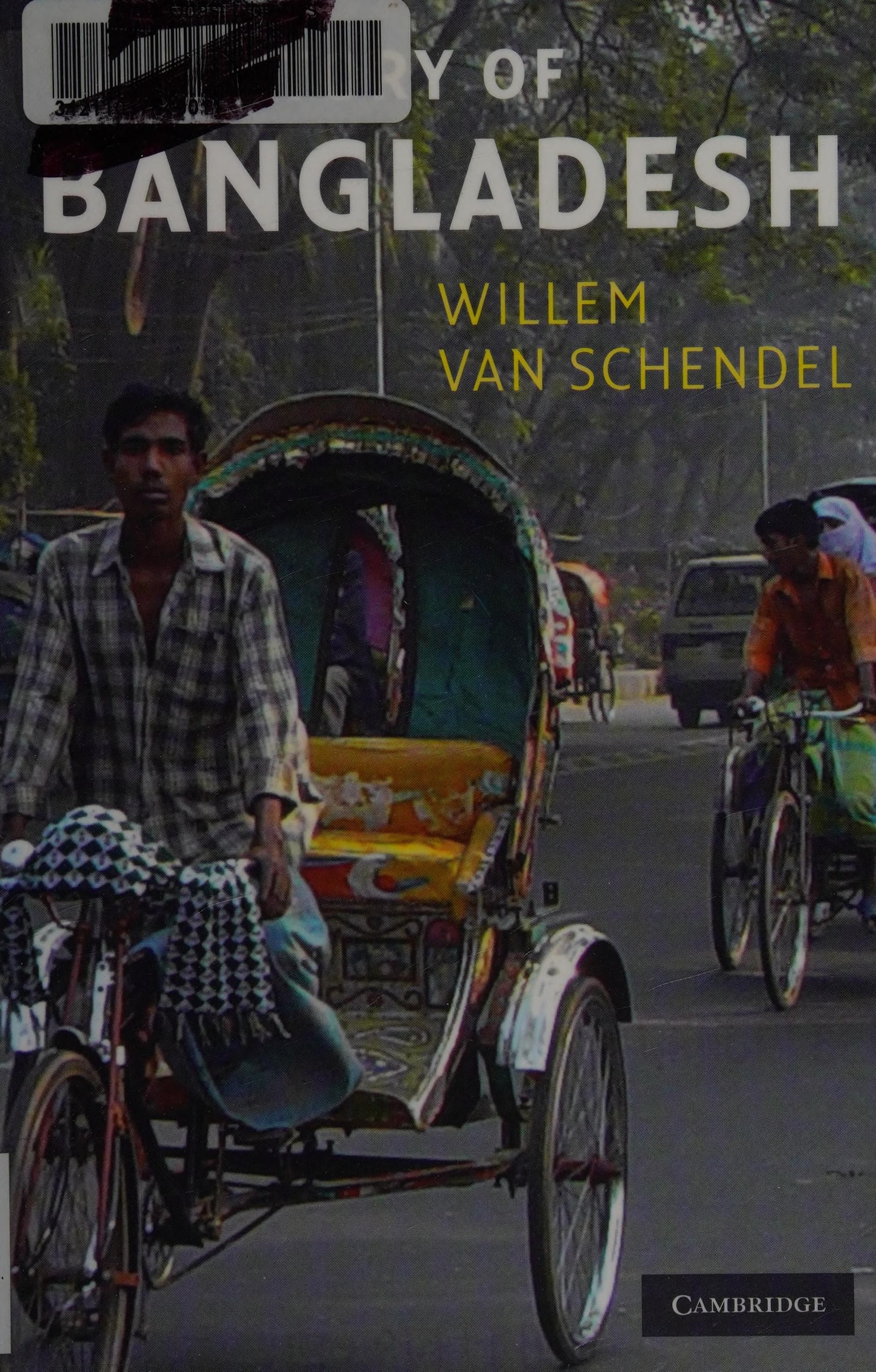 A history of Bangladesh cover