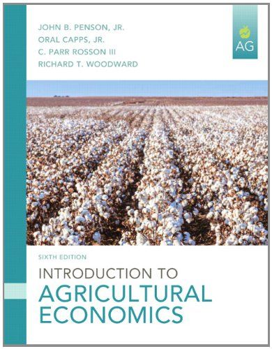 Introduction to agricultural economics cover