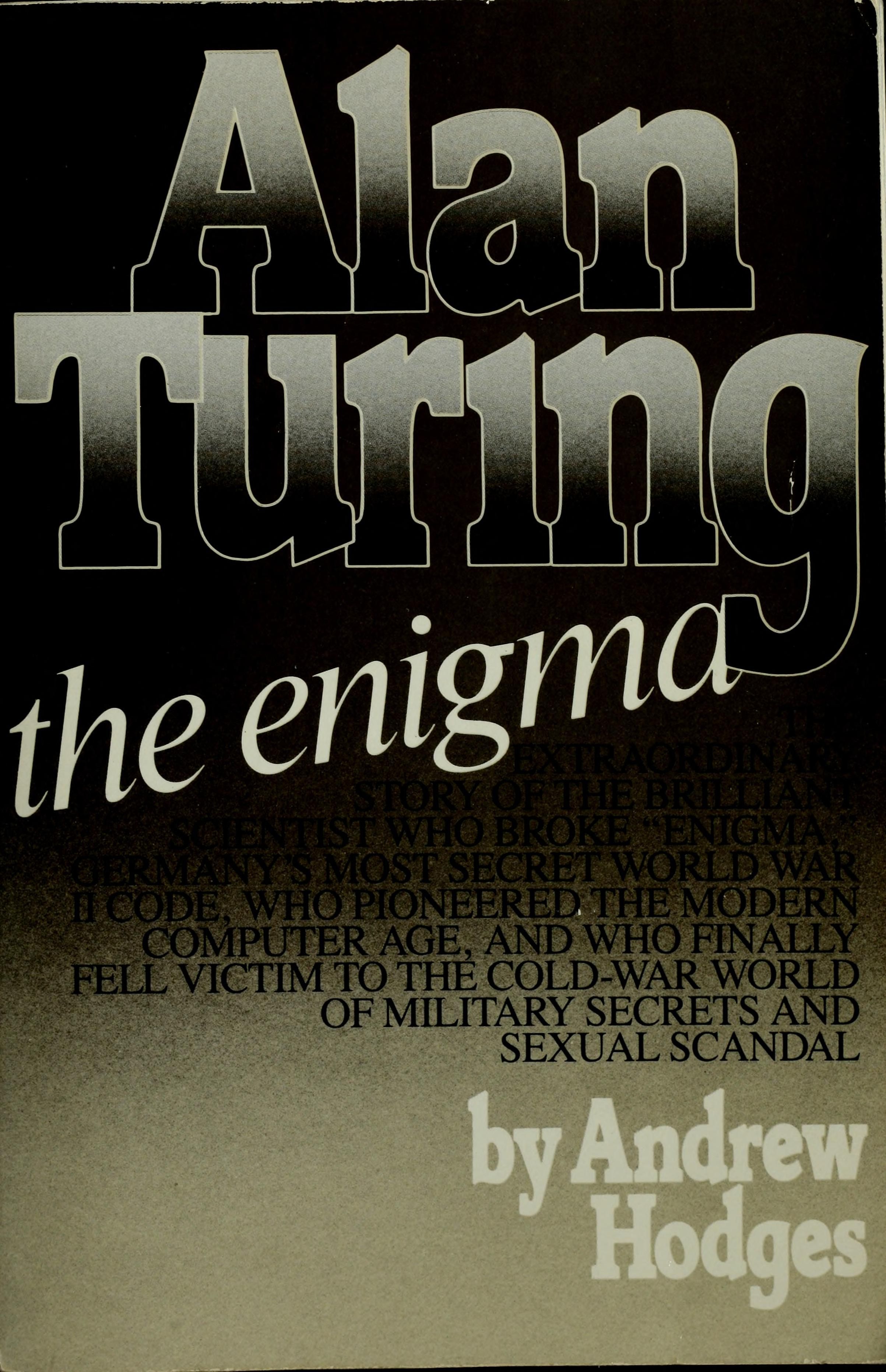 Alan Turing cover