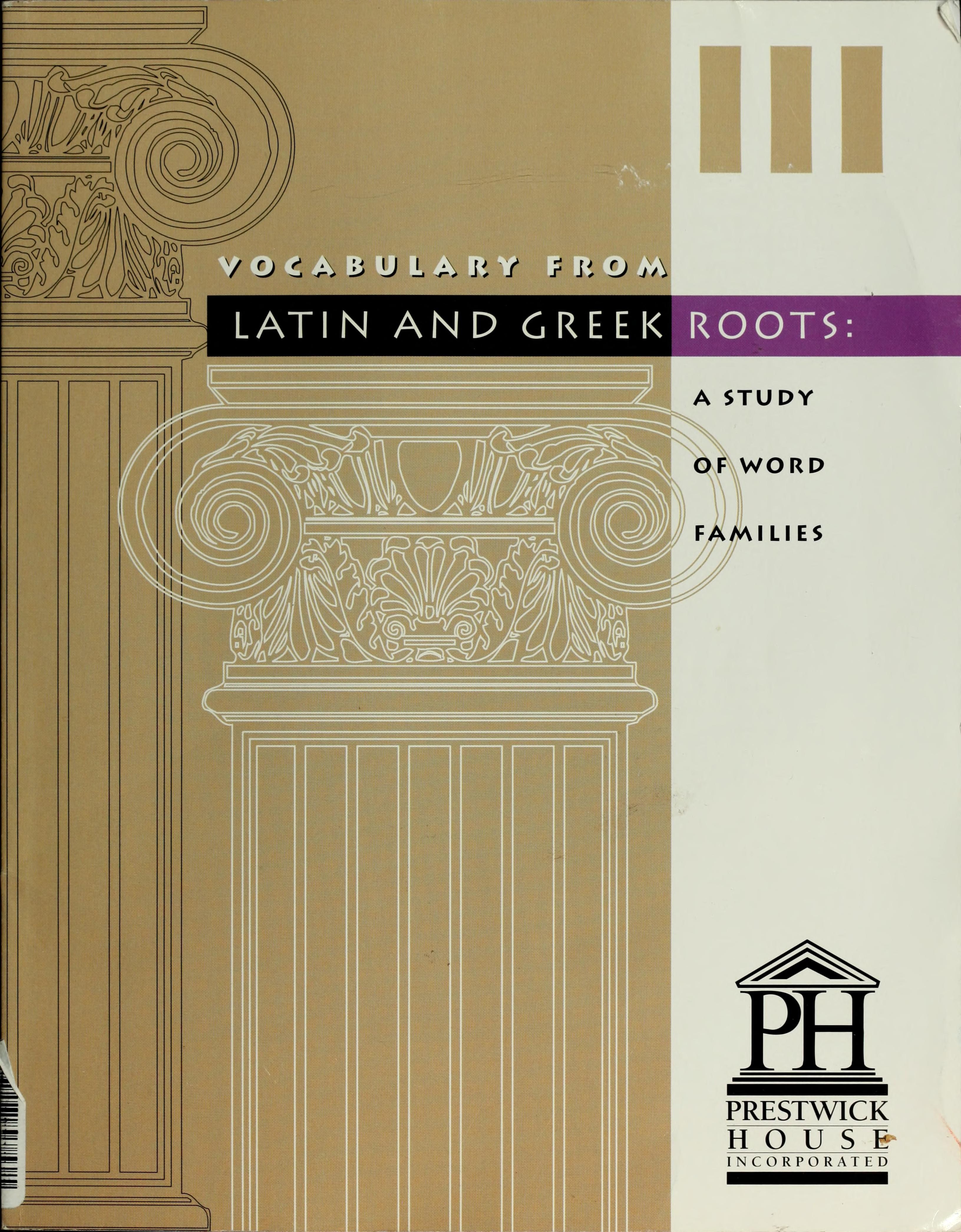 Vocabulary from Latin and Greek roots 封面