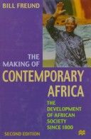 The making of contemporary Africa cover