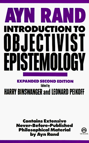 Introduction to Objectivist Epistemology cover