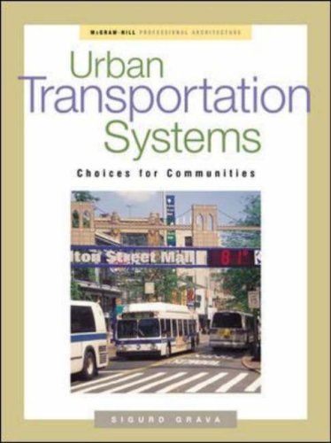 Urban Transportation Systems 封面