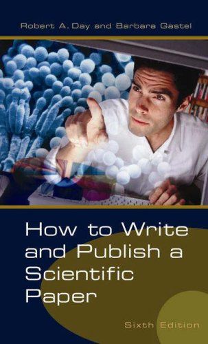 How to Write and Publish a Scientific Paper cover