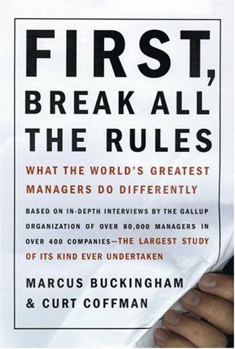 First, break all the rules cover