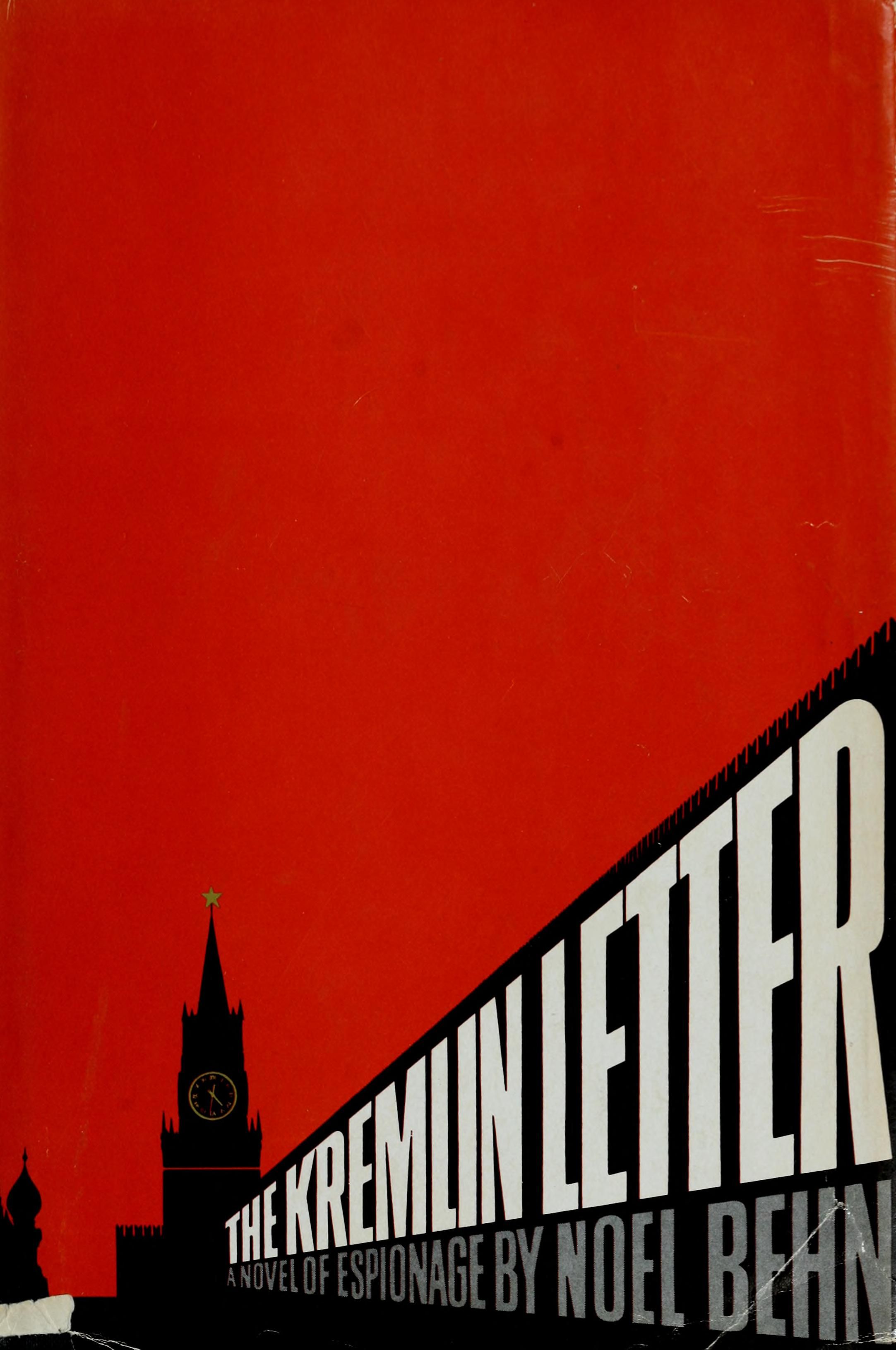 The Kremlin letter cover
