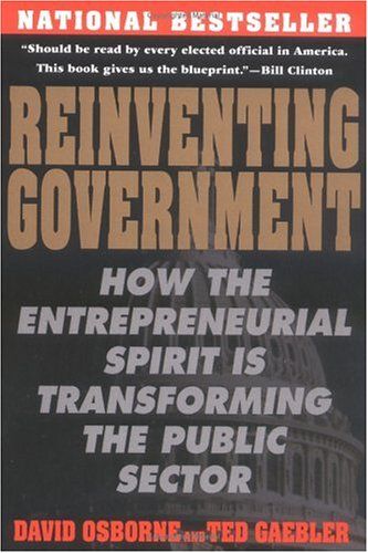 Reinventing government cover