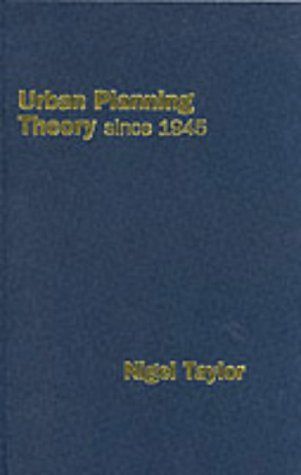 Urban planning theory since 1945 cover
