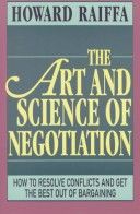 The art and science of negotiation 封面