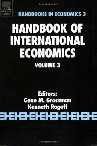 Handbook of International Economics, Volume 3 cover