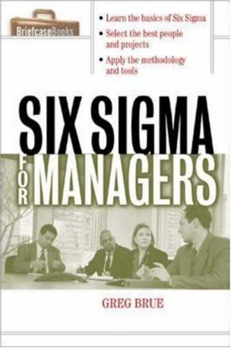Six Sigma for managers cover