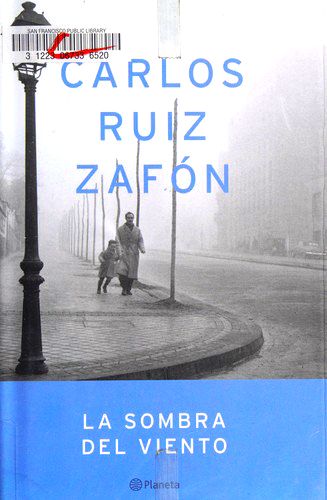 La sombra del viento cover