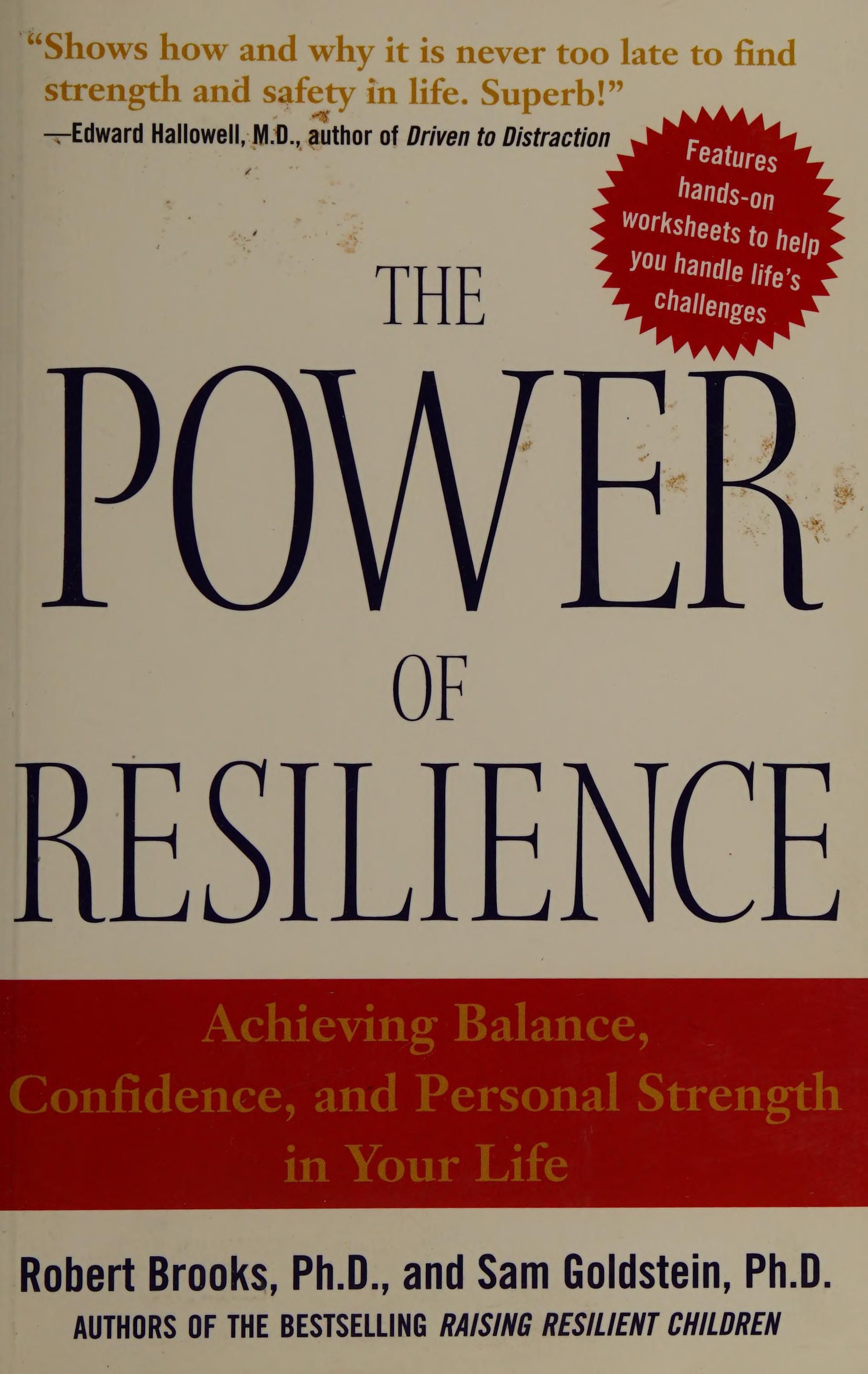 The power of resilience cover
