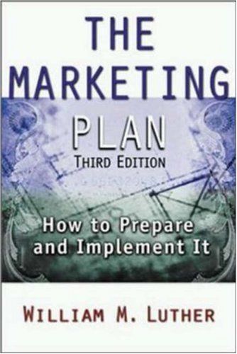 The marketing plan cover