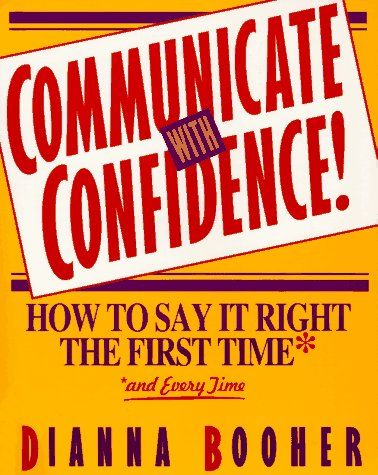 Communicate with confidence! cover