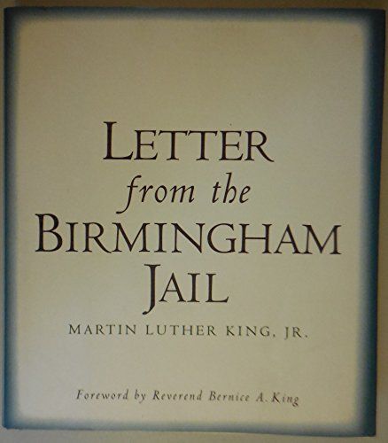 Letter from the Birmingham jail cover