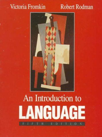 An introduction to language cover