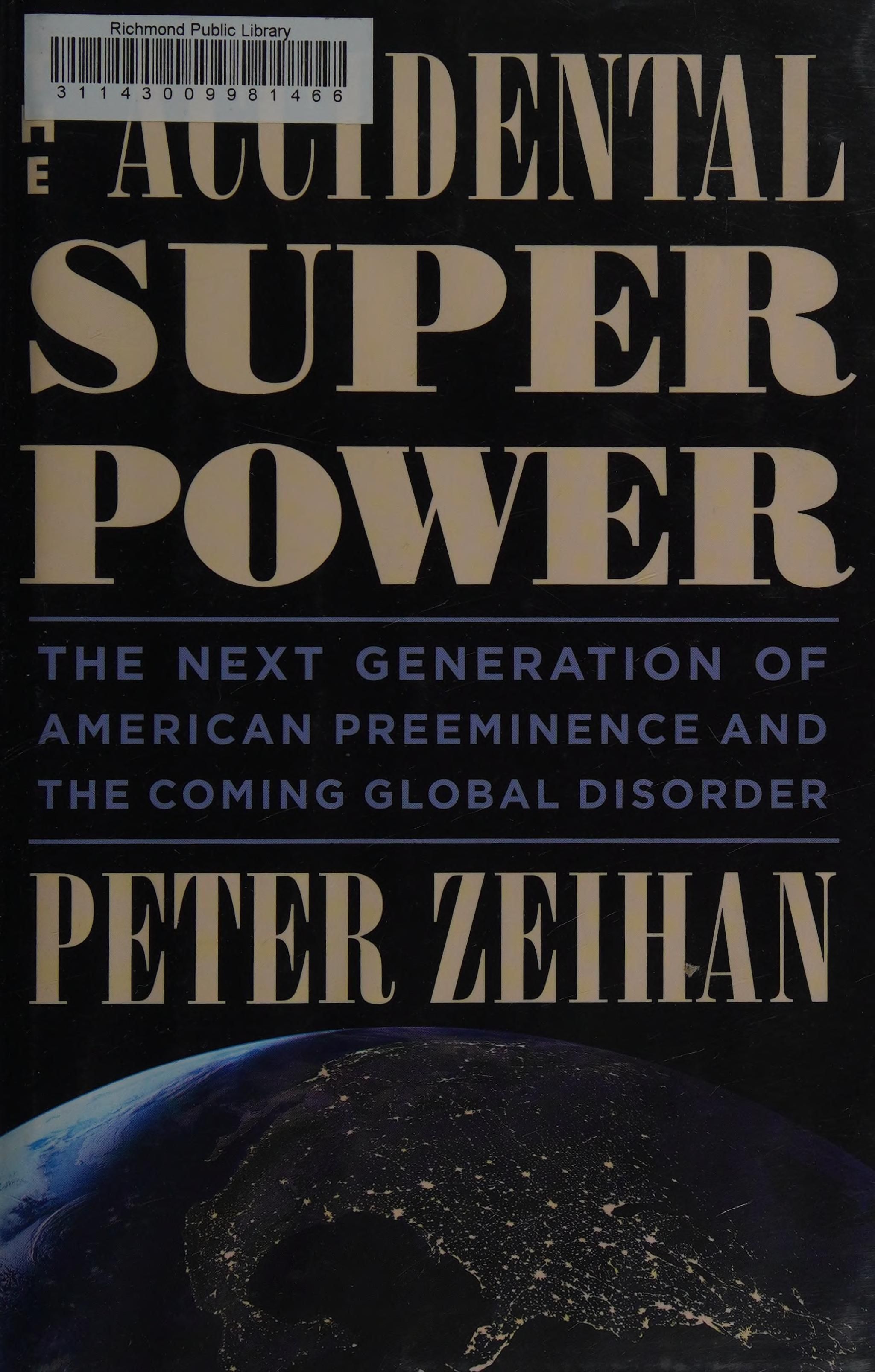 The accidental superpower cover