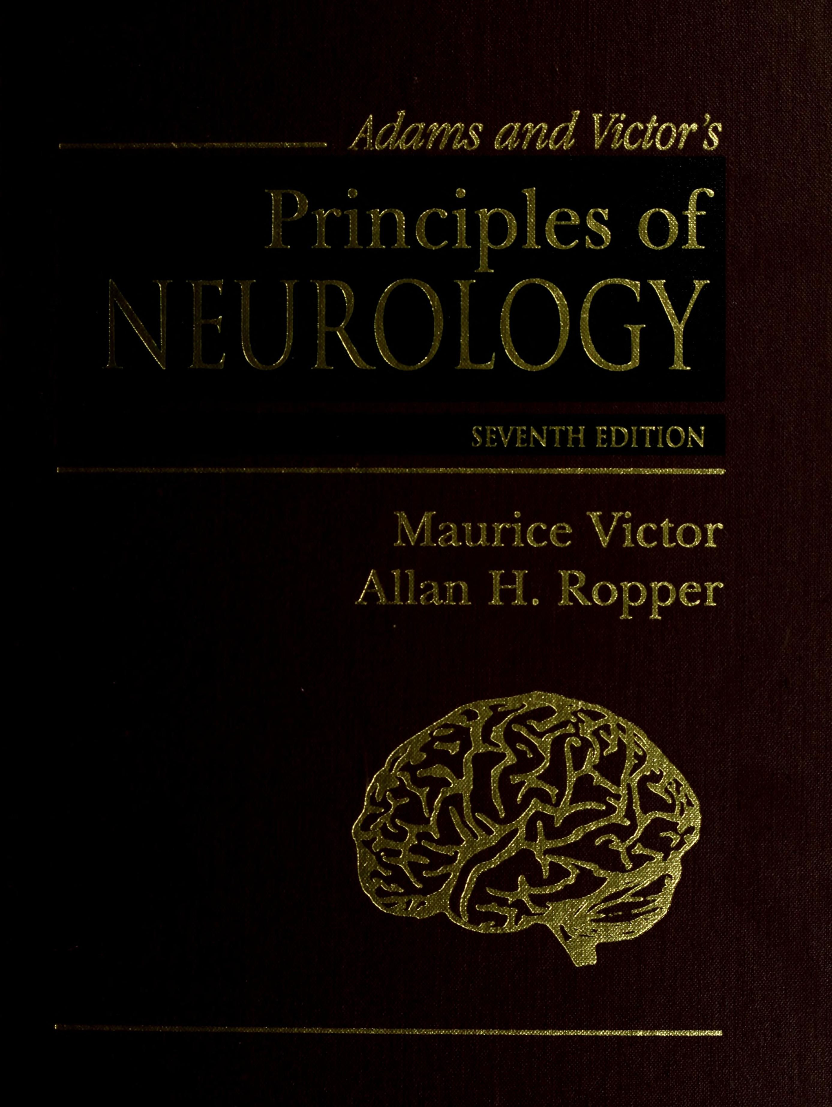 Adams and Victor's principles of neurology cover