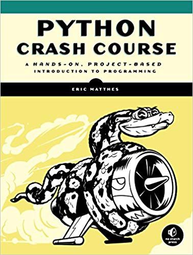 Python crash course cover