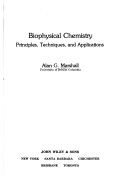 Biophysical chemistry cover