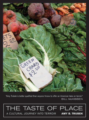 The taste of place cover