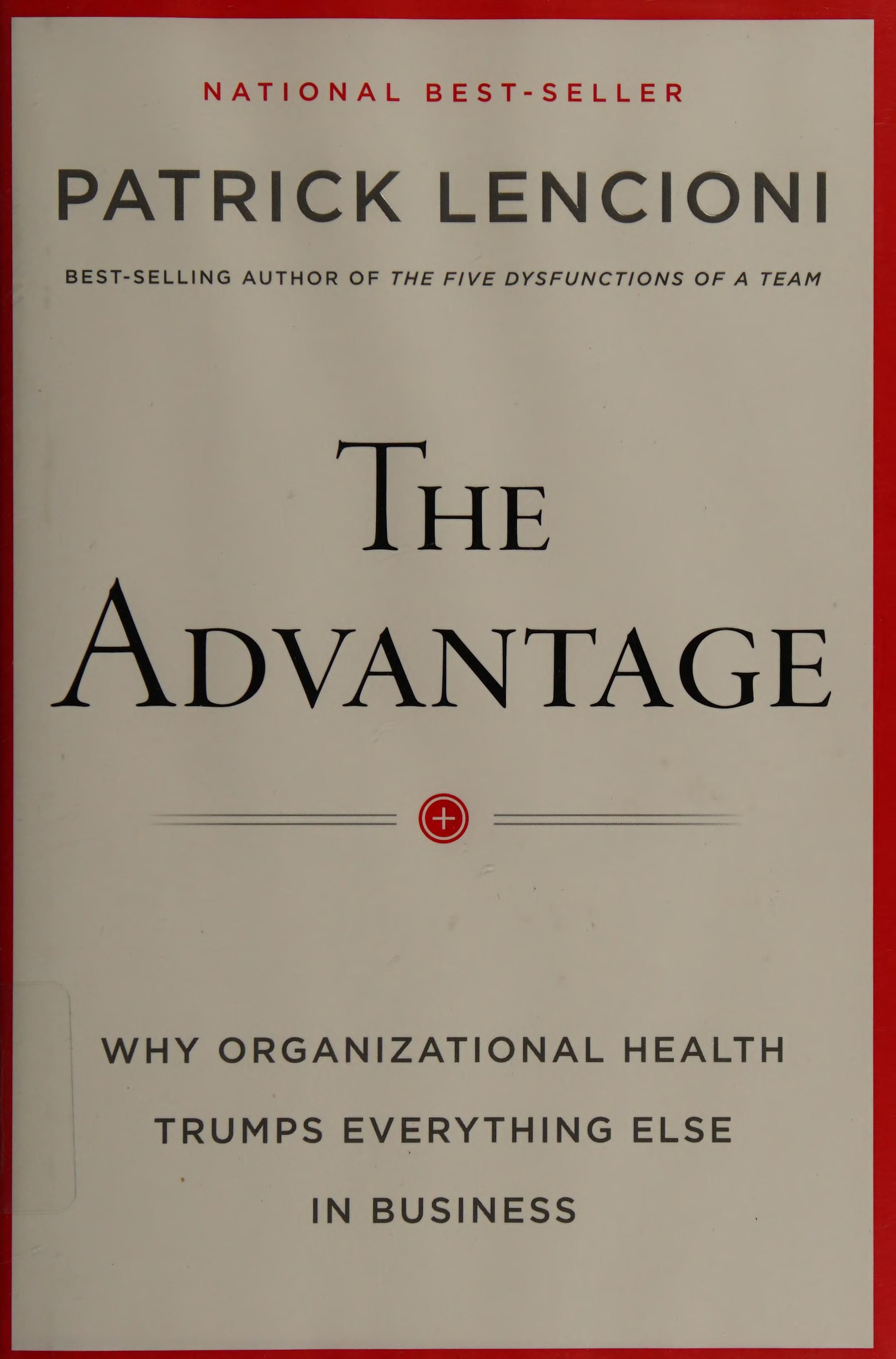 The Advantage cover