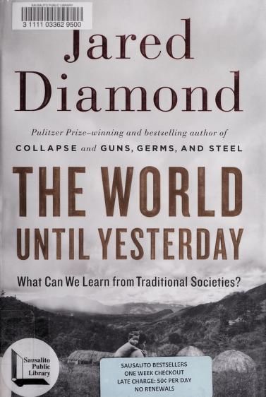 The world until yesterday cover