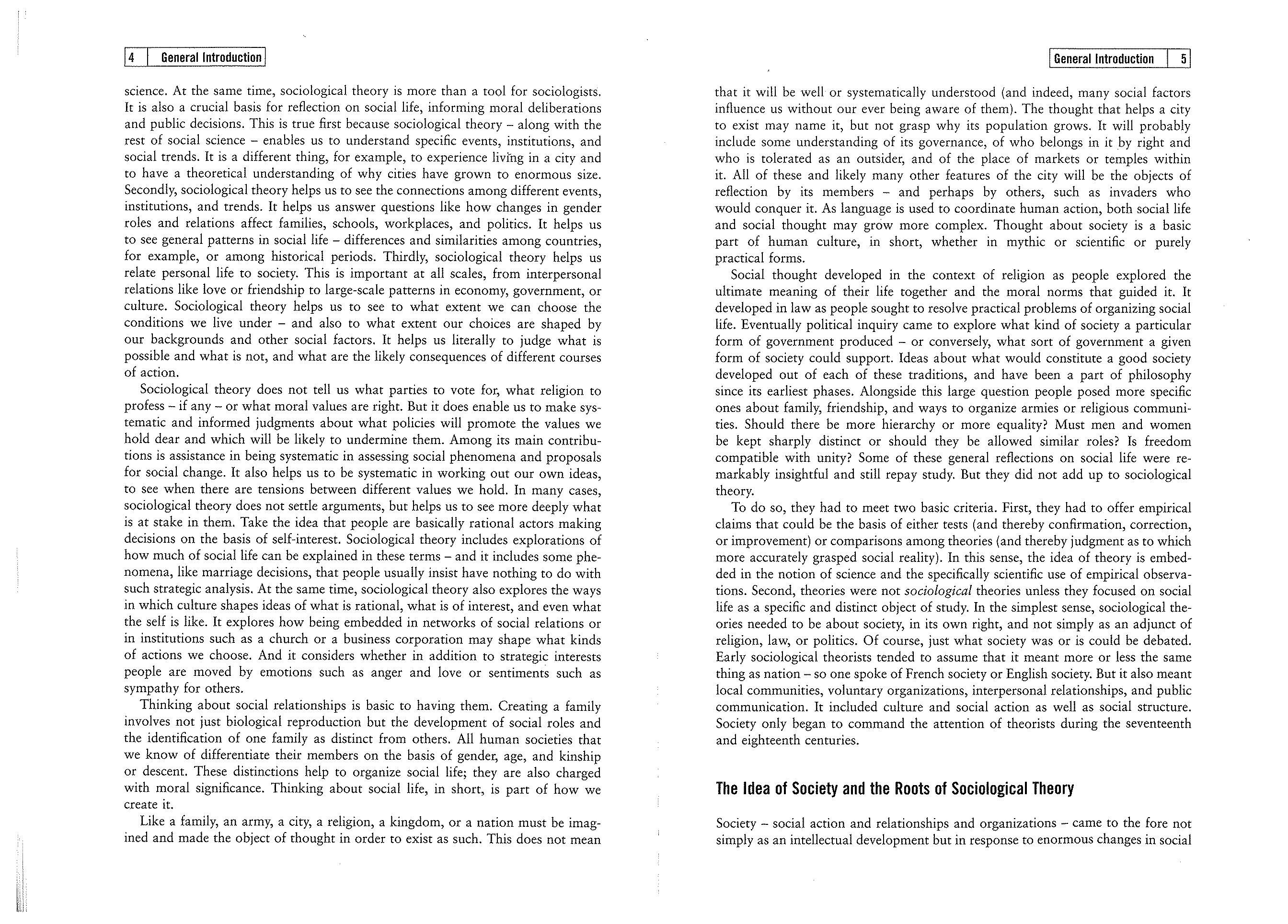 Classical sociological theory cover