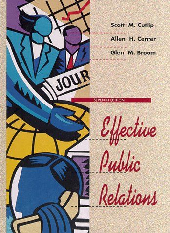 Effective public relations cover