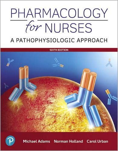 Pharmacology for Nurses 封面