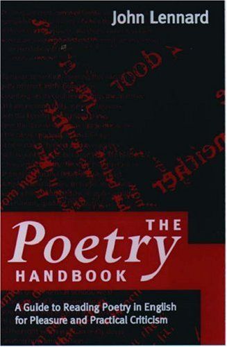 The poetry handbook cover