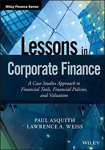 Lessons in Corporate Finance cover