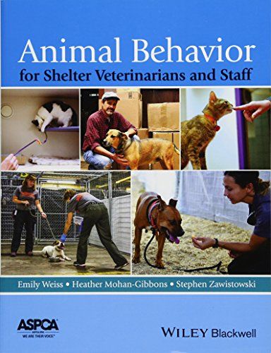 Animal Behavior for Shelter Veterinarians and Staff cover